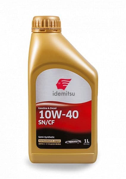 IDEMITSU Semi-Synthetic 10W-40 Масло моторное, Полусинтетическое, 1 л