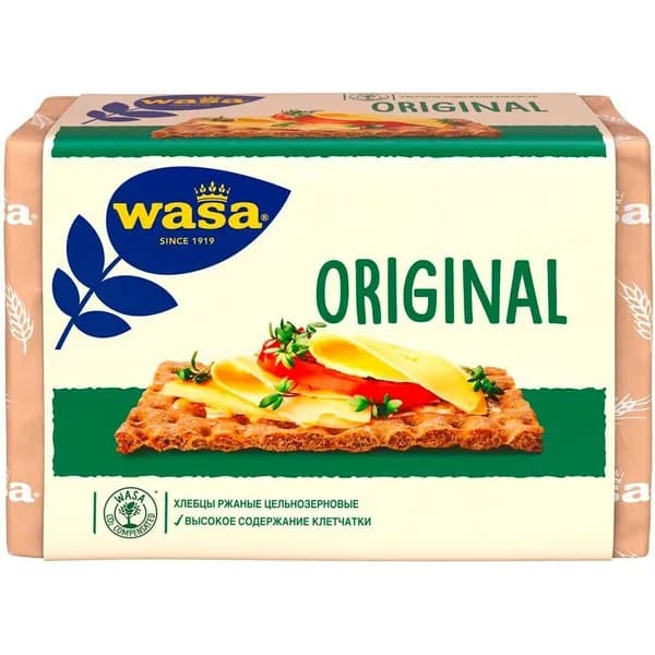 Хлебцы ржаные Wasa 275 г