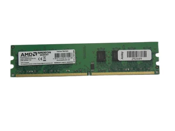 AMD Оперативная память DIMM DDR2 DDR2, 800 МГц, 1 x 2 ГБ (R322G805U2S-UG)