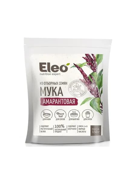 Мука из амаранта Eleo, 150 г, Россия