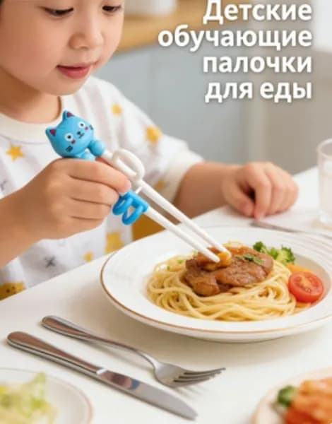 Палочки для еды, 18.5 см, 1 шт
