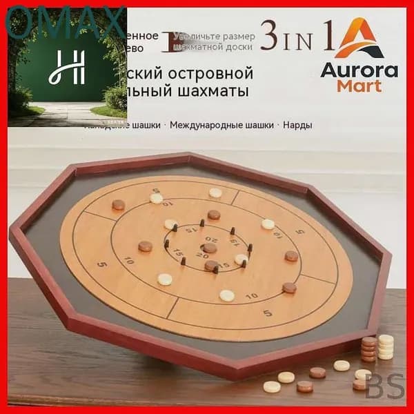 Семейная игра Крокиноле в деревянном исполнении, бестселлер