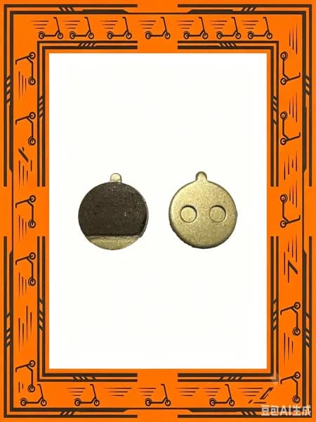 Резиновые тормозные колодки 10" для электроскейтборда, черные, вес 25г, надежное торможение