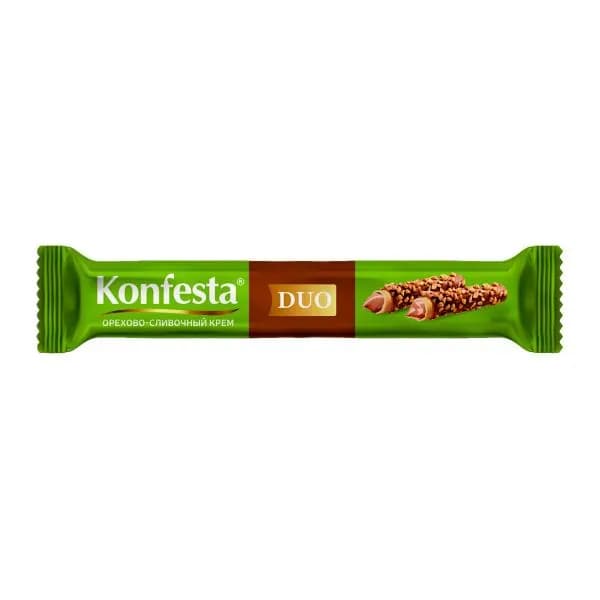 Конфета глазированная с орехово-сливочной начинкой Konfesta 38г