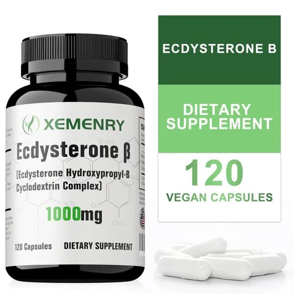 Добавка XEMENRY Ecdysone используется для увеличения плотности мышечной ткани, ускорения восстановления и повышения чувствительности к инсулину.