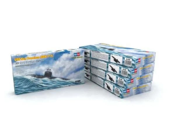 Hobbyboss 87015 1:700 U.S. Ударная атомная подводная лодка ВМС SSN-711 "Сан-Франциско"сборная модель корабля