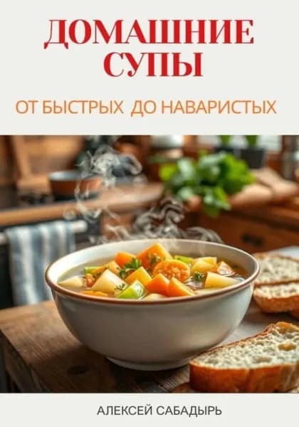 Домашние супы: от быстрых до наваристых | Сабадырь Алексей | Электронная книга