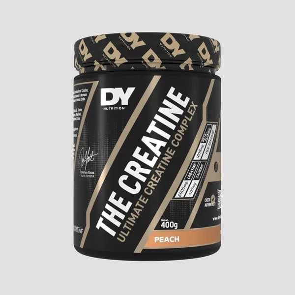 Dorian Yates Nutrition CREATINE complex Креатин комплекс для роста мышц, для силы и выносливости 400 г 40 порций (Персик)