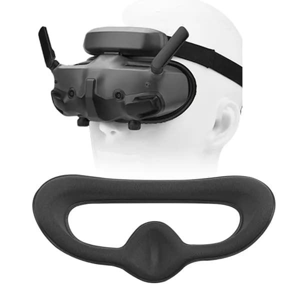 Запасные амортизирующие поролоновые наглазники для очков DJI Avata 2 Goggles 2/3, чёрные