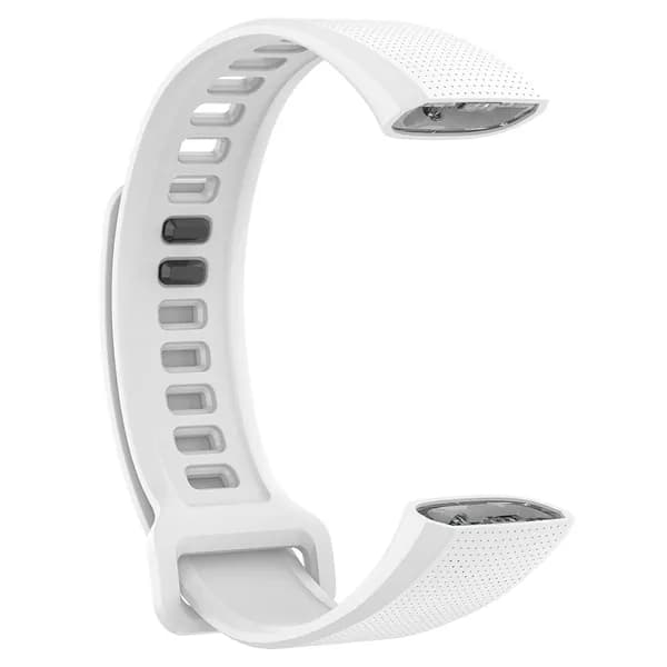 Силиконовый ремешок для фитнес-браслетов Huawei Band 2 и Band 2 Pro, белый
