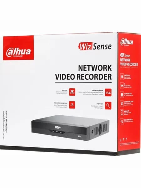 DHI-NVR2104HS-P-I2 Dahua IP-видеорегистратор на 4 канала, PoE, ИИ