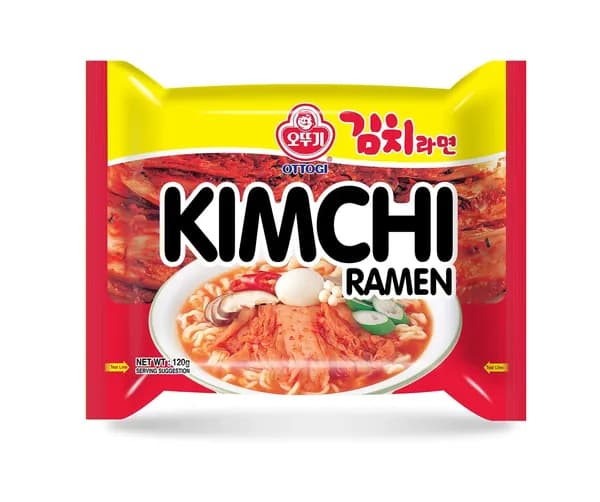Лапша Ottogi Ramen Kimchi, 120гр