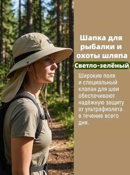 Шапка для рыбалки и охоты