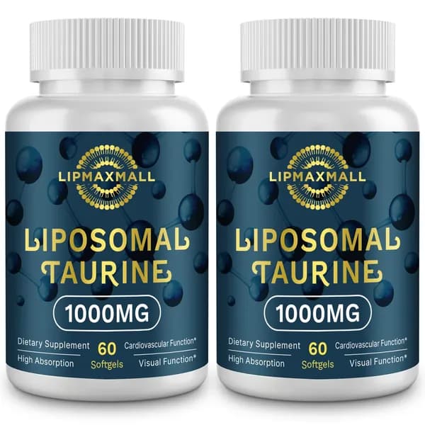 Lipmaxmall Липосомальные Таурин дополнения 1000мг, высокая абсорбция