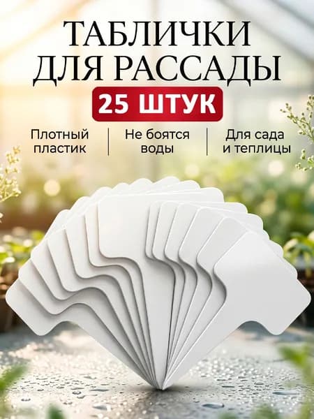 Табличка садовая,25шт