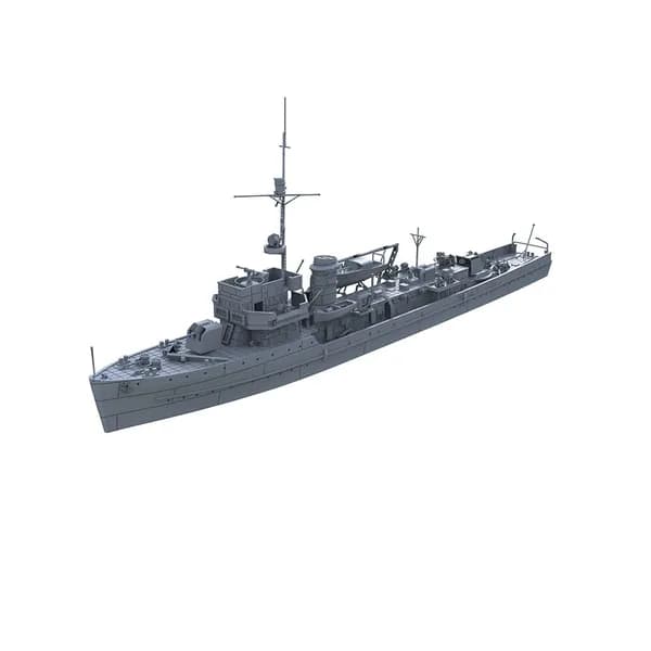 Военная модель, масштаб 1:700 немецкий тральщик M 17 (тип 1935, ватерлиния)