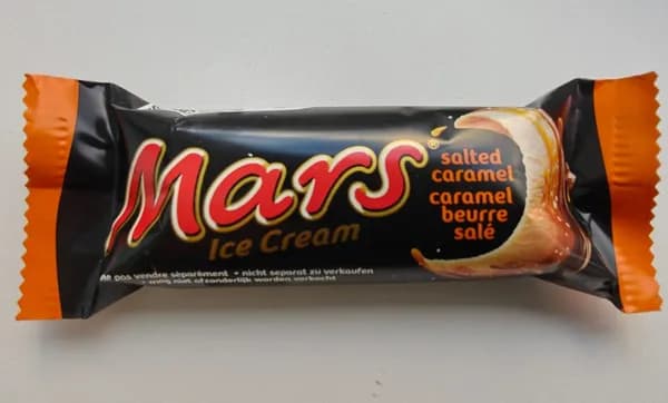 Мороженое Mars с солёной карамелью в глазури 37,3 г