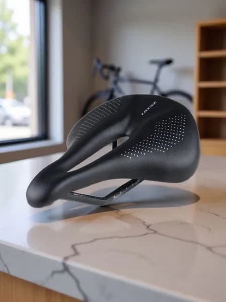 Седло велосипедное MTB карбоновое ZEON YAMANTAU TX-03B (240X140мм)