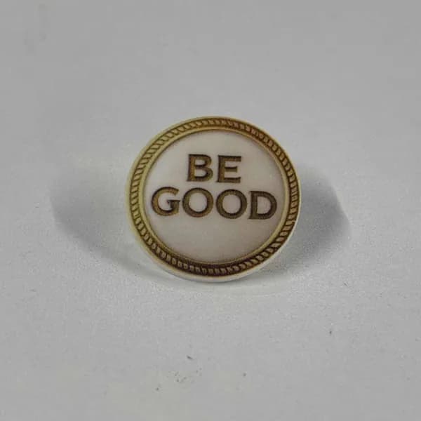 Значок Be Good и Ice Out для одежды и сумок, 10 7,5 см