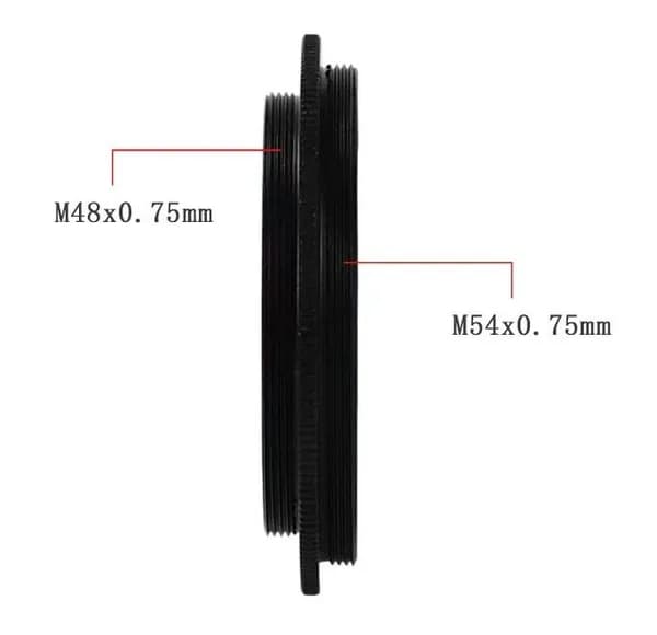 Adapter ring,M48-M54, принадлежности для астрономических телескопов