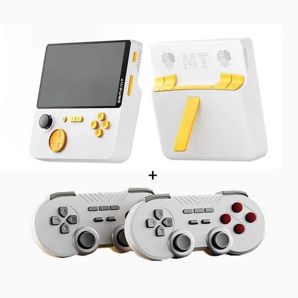 GAMEMT E5 128GB симулятор приставка ретро игровая консоль портативная +2* игровой контроллер, 5inches, 1280*720, 15000 игра