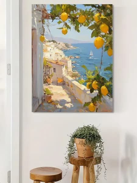 Картина "Печать струй" 30x40 см