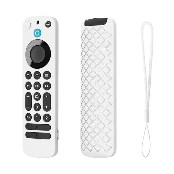 Силиконовый чехол для пульта Alexa Voice Remote Pro с ремешком
