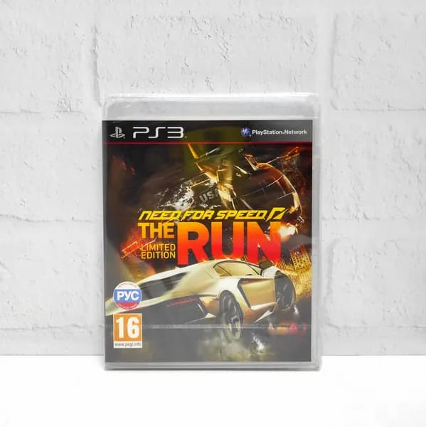 Need For Speed The Run NFS Limited Edition Полностью на русском BLES 01298 Видеоигра на диске PS3. Товар уцененный