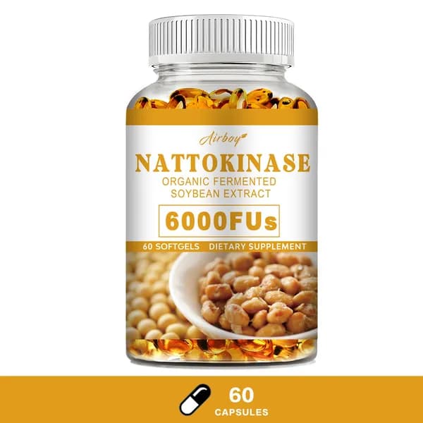 Биологически активная добавка Airboy Organic Fermented Soy Extract Nattokinase разработана для поддержания здоровья сердца и кровеносной системы.