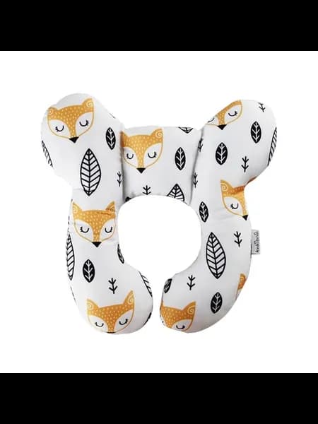 Детская подушка для автокресла yellow fox
