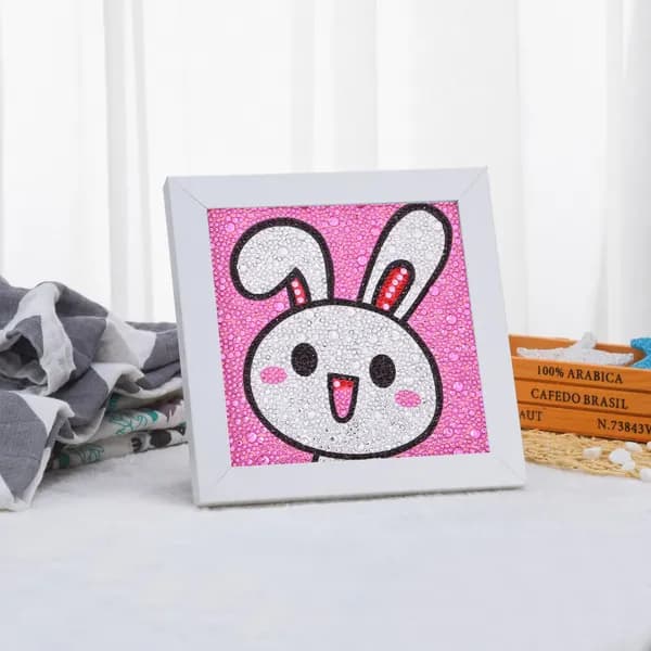 Алмазная мозаика, детская картина 15*15 см, подходит для украшения спальни, подоконника