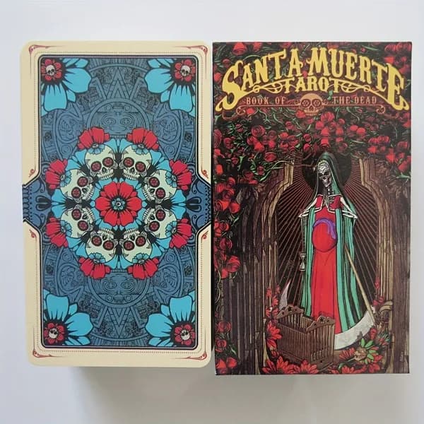 Метафорические Гадальные Карты Таро Святой Смерти Santa Muerte Tarot 78 мини карт от издательства Аввалон-Ло Скарабео