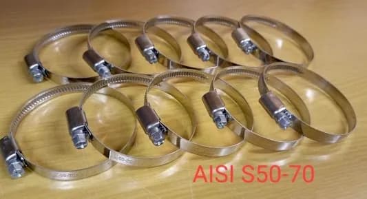 Хомут AISI S 50-70 (9C7W2) - 10шт.