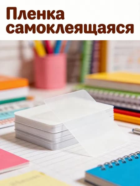 Пленка самоклеящаяся, длина: 13.41 см, ширина: 9.56 см