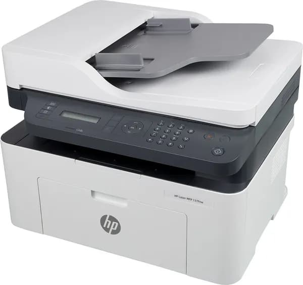 МФУ лазерный HP Laser 137fnw WiFi, белый