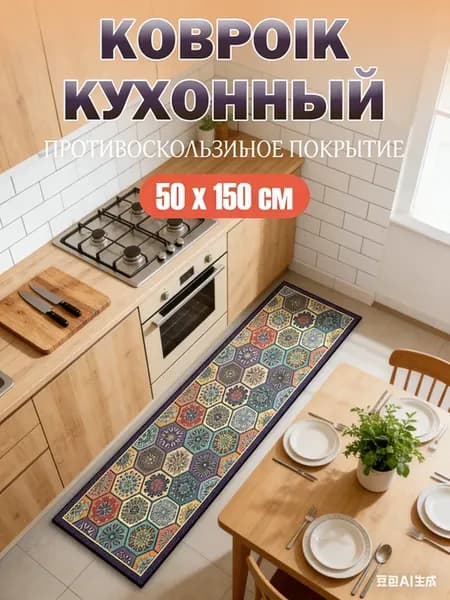 коврик на кухню для пола 50х150