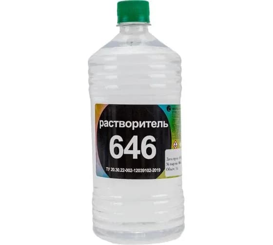 Растворитель 646 Нефтехимик (ТУ), 1 л