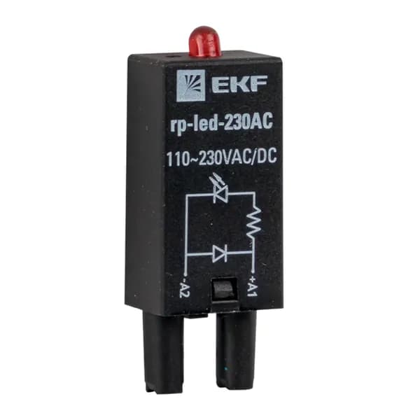 Модуль светодиодный 230 VAC для промежуточных реле RP EKF AVERES - 1 шт
