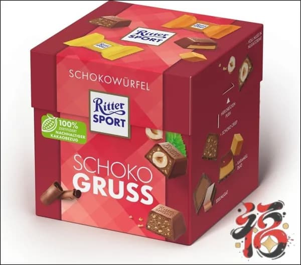 Шоколадный десерт Ritter Sport, смесь порошков, 176 г.