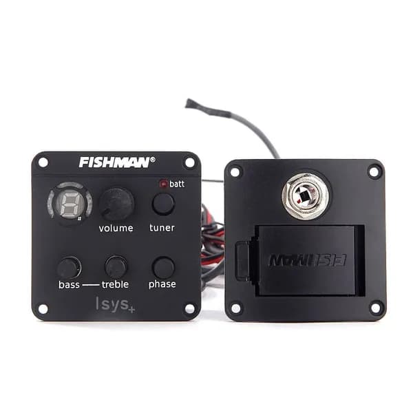 Пьезосистема звукоснимателя предусилителя для акустической гитары Fishman Presys II