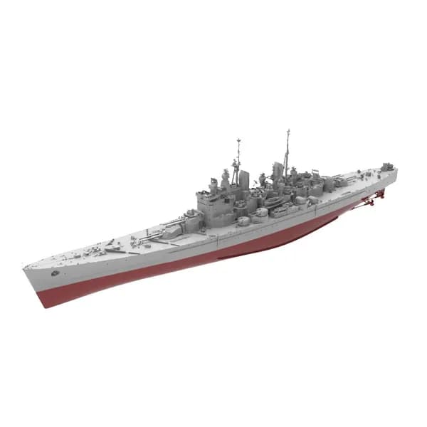 Военная модель, масштаб 1:2400 британский линейный корабль типа Вэнгард (полный корпус)