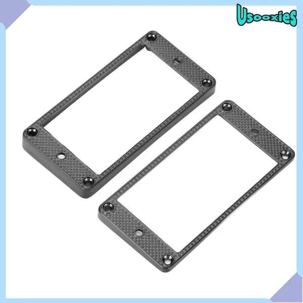 Набор из 2 штук кольца звукоснимателя Humbucker, для электрогитар с плоским дном