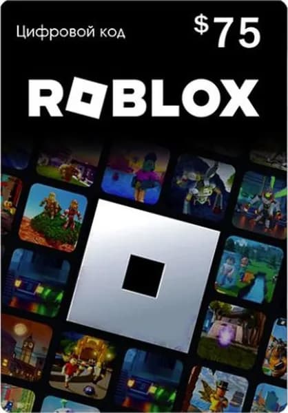 Карта оплаты Roblox 75 USD USA [Цифровая версия]