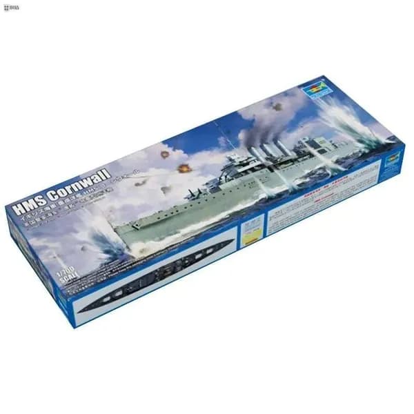 TRUMPETER 06734 1/700 HMS Cornwall сборная модель корабля