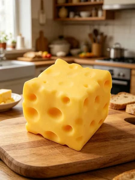 Медленно восстанавливающийся кубик-скульптурка из ТПР