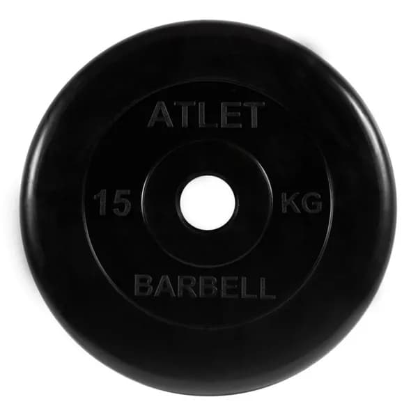 Mb Barbell Диски для штанги, 15 кг, диаметр диска: 34 см