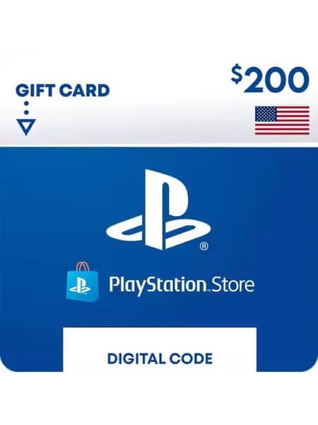 PlayStation Network Card PSN 200 USD (USA)