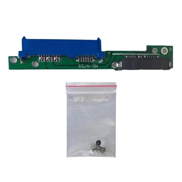 Адаптер MicroSATA 7+6 (папа) - SATA 7+15 (мама) 2.5", 1pc
