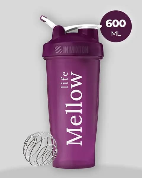 Шейкер для протеина и спортивного питания Mellow Life, 600 мл