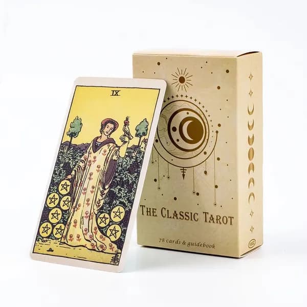 For 78pcs CLASSIC TAROT Колода Таро,Колода карт Таро